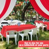 2 Roll 40in x 100ft Circus Carnival Decorations Disposable DIY
