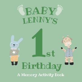 Baby Lenny's First Birthday: A Memory Activity Book