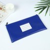 2 Pcs Zipper Bank Money Bags Cash Saving Pouch Reusable