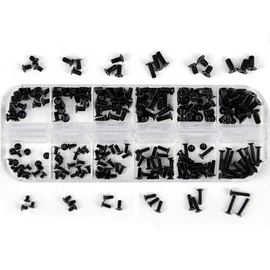 YFFSFDC 240PCS PC Screws Set 12 Types M2 M2.5 M3 Laptop Screws Replacement Laptop Screws with Storage Case