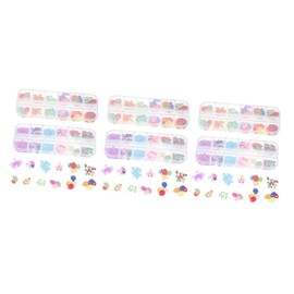 Healeved 3sets Easter Nail Decals Easy Diy Manicure Decorations Polymer Clay Nail Art 2boxes*3