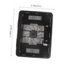 Tofficu Ergonomic Tilted Laptop Cooling Pad Fan Laptop Stand Notebook