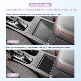LUWU for 2024 2025 Frontier Accessories - for 2022 2023 2024 2025 Nissan Frontier Pickup Truck Door Slot Mats Cup Holder Insert Coaster Center Console Liners Mats White Trim - 15 PCS/Sets