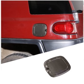Fit for Toyota FJ Cruiser 2007-2021 Carbon Fiber Pattern Fuel Filler Door Gas Tank Cap Cover, Fuel Filler Cap Anti-Scratch Protection Trim Cover, 1PCS