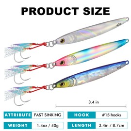 TRUSCEND 釣りスプーン 40g