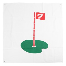 Golf Practice Hit Cloth Good Sound Golf Hitting Target Net for Indoor Outdoor Training(''7'' Pattern )