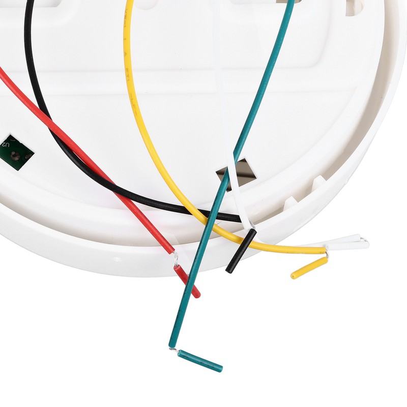 Natural Gas Detector Responsive Plastic Reliable Combustible Gas Leak Alarm