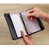 BSB 02-0487 Day Indicator Ruler A6 6-Hole Punched for Compact