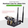 Waveshare Aluminum Alloy Case for Jetson Orin, with Camera Holder,