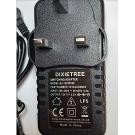Pure Evoke 2-XT 2XT DAB Radio 12V Mains AC-DC Adaptor Power Supply Charger UK