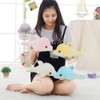 Zinsale 7 Colour Changing LED Brighten Filled Dolphin Toy Plush