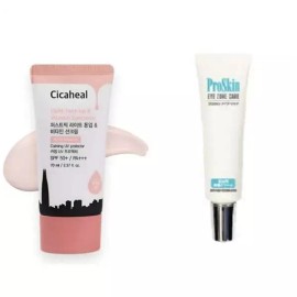 Unknown 끈적임없는 라이트 톤업 선크림 SPF50+ 프로스킨 아이 에센스 Non-Sticky Light Tone Up Sun Cream SPF50+ Pro Skin Eye Essence