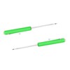 LVOUP Mini Pocket Screwdriver Green Portable Screwdriver Slotted Screw Driver