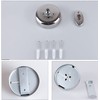 BORDSTRACT Retractable Clothesline 2.8m/9ft Stainless Steel Extendable Clothesline for Shower