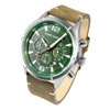 Just Watch Evander Men's Chronograph Leather 5 Bar Date Stopwatch