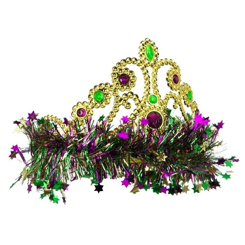 E4HATS.COM Mardi Gras Crown Headband