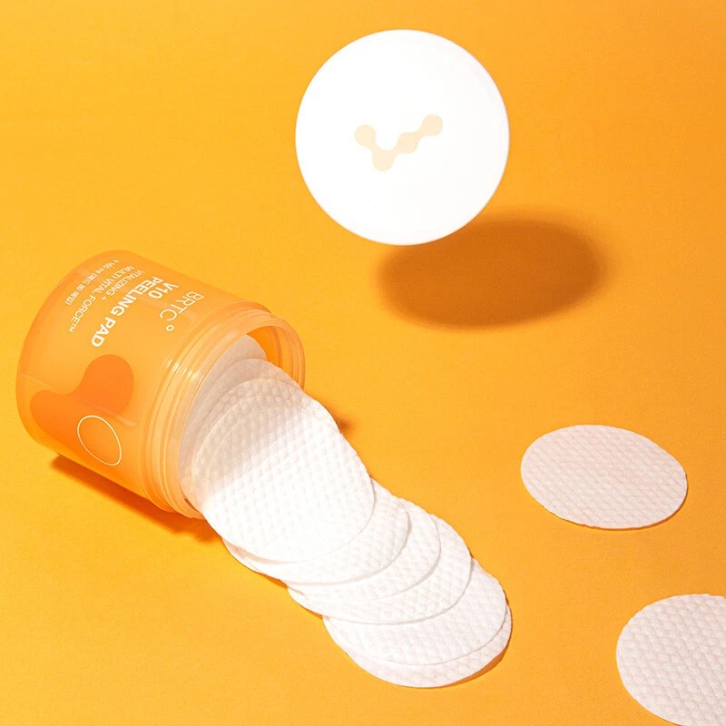 BRTC V10 Peeling Pad, 80 Pads, 150 ml