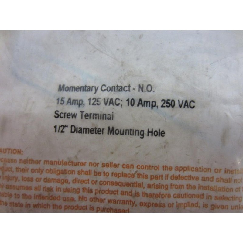 SELECTA SS228-BG Pushbutton Switch, SPST NO, Momentary Contact