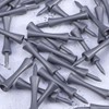FAVOMOTO 50pcs 70mm Large Castle Golf Tees Plastic Castle Golf