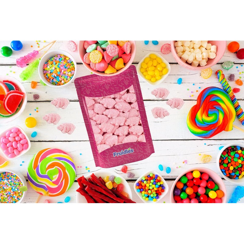 Fruidles Sour Gummy Piglets, Pink Gummies, Great for Theme Parties