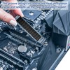 PATIKIL M.2 2280 Nvme SSD Heatsink 70x22x3mm, Radiator Cooler Aluminum