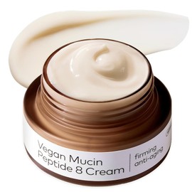 The Face Shop Alltimate - Crema Facial Coreana con Mucina Vegana y 8 Péptidos | Antiedad Reafirmante para Arrugas y Líneas Finas | Hidratante Ligero Apto para Piel Sensible | K-Beauty