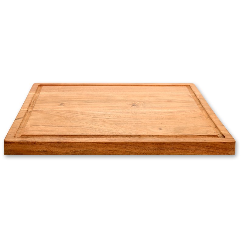 Easyshopforeveryone Premium Acacia Wood Large Rectangular Cutting Board – 1″