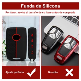 HDMSYD Funda de Silicona, Cubre Llaves de Llave Auto, Compatible con Funda Llave de 4 Botones Mazda 3, Mazda 3, 6, CX30, MX30, CX9, X9, CX5, X5, CX8, MX5, SS30