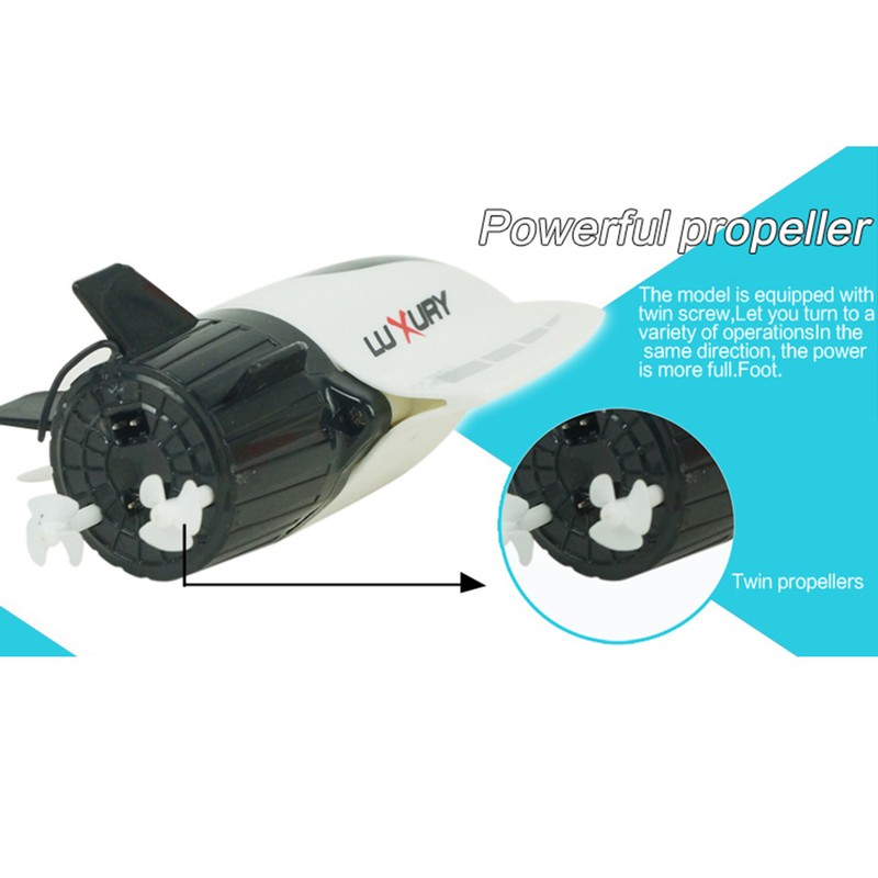 Remote Control Submarine Mini RC Submarine Boat Children Toy Gift