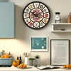 NUOVO 12 Inch Vintage Wall Clock Motorcycle Wall Clock with