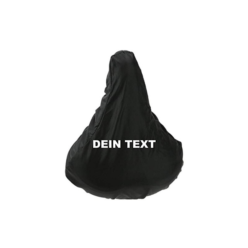 ShirtInStyle Premium Protective Cover Saddle Protector with Your Desired Text,