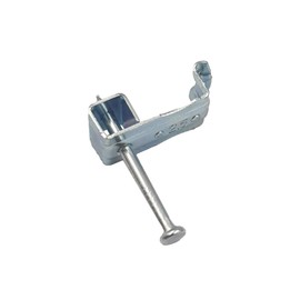 Clip 4 Fire 2.5mm Metal Fire Resistant Steel Cable Clip Compliance to 18th Edition Pack of 50