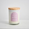 Beautifully Balanced Scented Lidded Glass Soy Candle, Patience + Peace