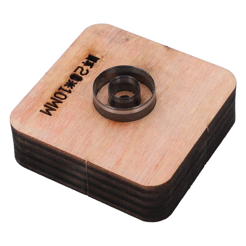 Leather Cutting Die 20x10mm Circular Ring Shape Punch Cutter Craft