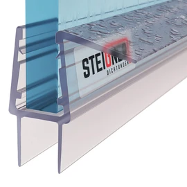 STEIGNER Shower Seal 50cm Glass Thickness 8/9mm Straight PVC Replacement Shower Seal UK20-08