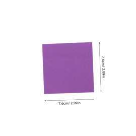 Operitacx 6pcs Fluorescent Bright Colors Notes Pad for Classroom Must Haves School Stationery Back to School Essentials