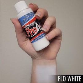 ProAiir Face and Body Painting Makeup - 2oz (60ml) Flo White