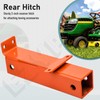 2" Rear Hitch 093-1129-00 Compatible with Bad Boy Rebels &