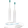 Galvanox Cargador de cepillo para polvo de dientes eléctrico dual