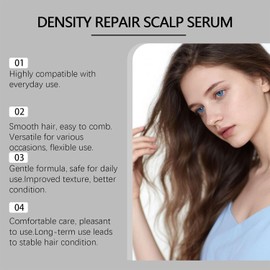 Hair Serum - Hair Growth Serum, Strengthens, Volumizes & Improves Hair Density, Leave-In Gentle Formula for Fuller, Thicker Looking Hair, All Hair Types, 50ML/1.69FL.OZ (2 Bottle Hair Serum)