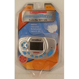 Scholastic Rapid Math Handheld Addition Subtraction Multiplication & 5 Games