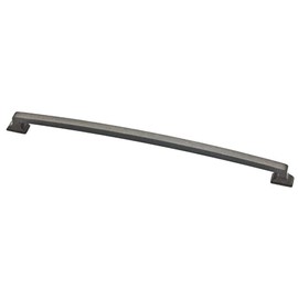 Liberty P34930-SI-C 12" Classic Edge Appliance Kitchen Cabinet Hardware Pull, Soft Iron