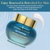 Crema antihinchazón para ojos con ácido hialurónico y colágeno: hidrata