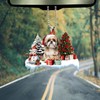 Talataca Shih Tzu 2D Flat Christmas Ornament, Shih Tzu Gift