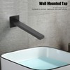 Wall Mounted Faucet G1/2 Male Thread Stainless Steel Sink Basin
