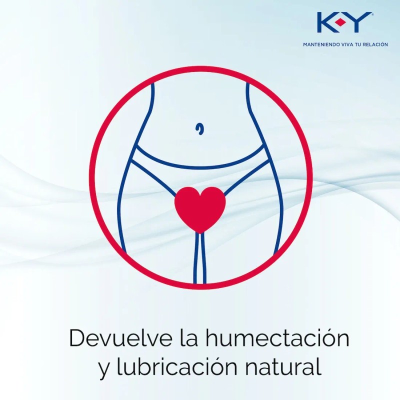 Gel Lubricante Íntimo K-y A Base De Agua Envase 100