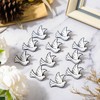 Misdary 100 Pcs Funeral Pins Dove Funeral Memorial Pin Bulk