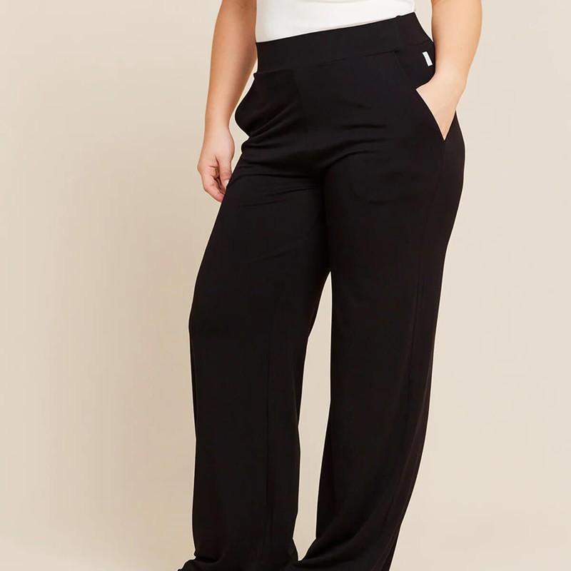 Boody Downtime Wide Leg Lounge Pant, Storm / XS