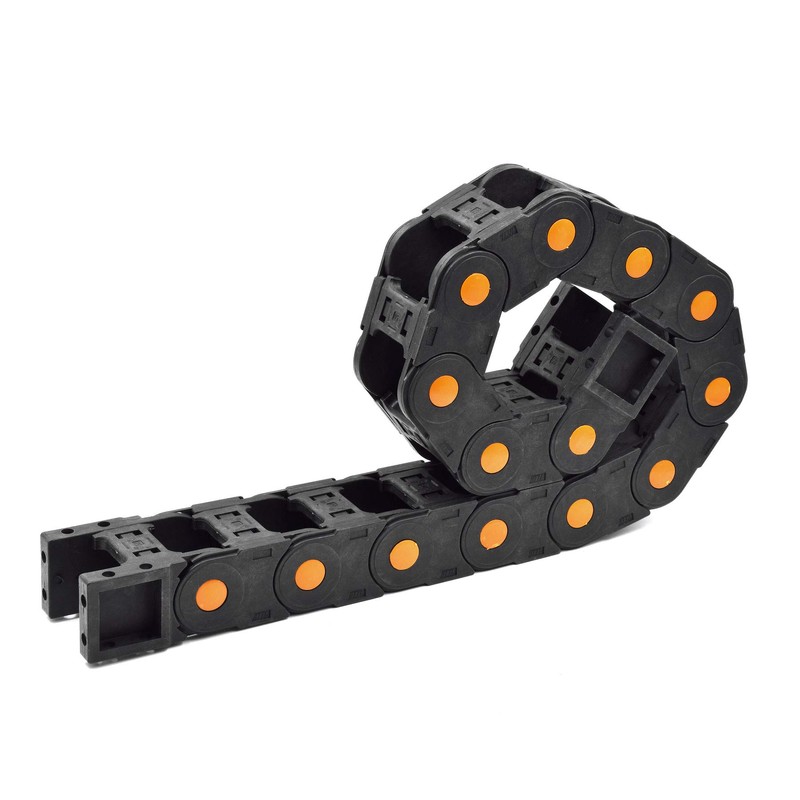 Plastic Drag Chain Cable Carrier Open Type with End Connectors