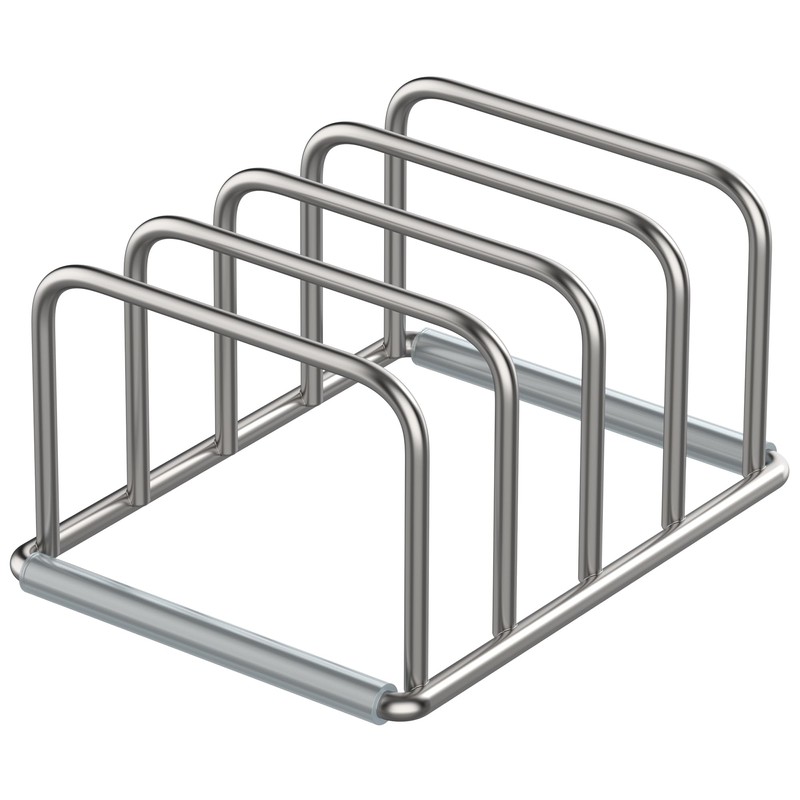 KORRTFID Cutting Board Organizer Stand Holder,304 Stainless Steel Chopping Board